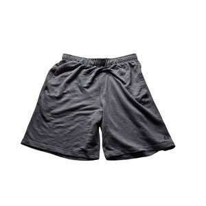 RBX Shorts Mens M Gray X-Dri 8 Inseam Elastic Waist Pockets Running Gym Athletic